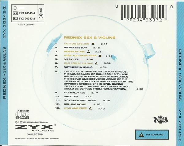 CD: Rednex CD Sex & Violins – Usato da St. Margarethen TG venduto da ursk10 1