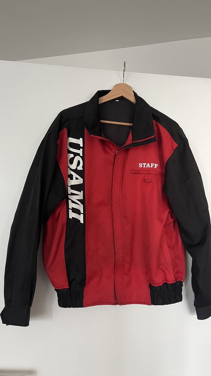 Giacche: USAMI Retro Jacke, Rot/Schwarz, Gr. M – Usato da Luzern venduto da lea_25ks