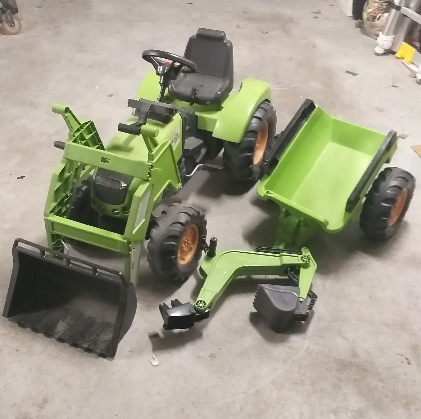 Veicoli per bambini: Claas FL120 Kindertraktor – Usato da Etzgen venduto da Orasha01 1