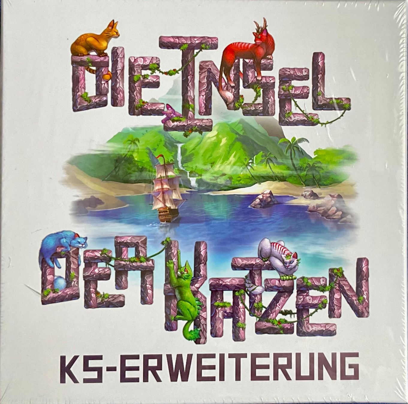 Giochi: Insel der Katzen inkl. Erweiterung – Usato da Zürich venduto da Goodsound 2