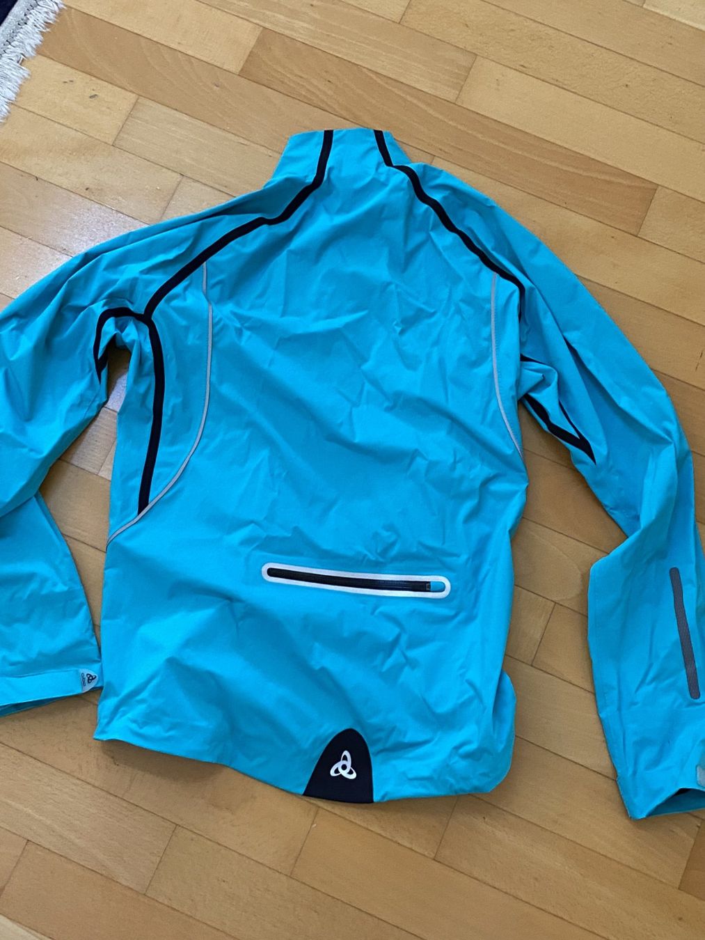 Giacche: Odlo Velowindjacke Türkis schwarz – Usato da Zürich venduto da Flums74 1