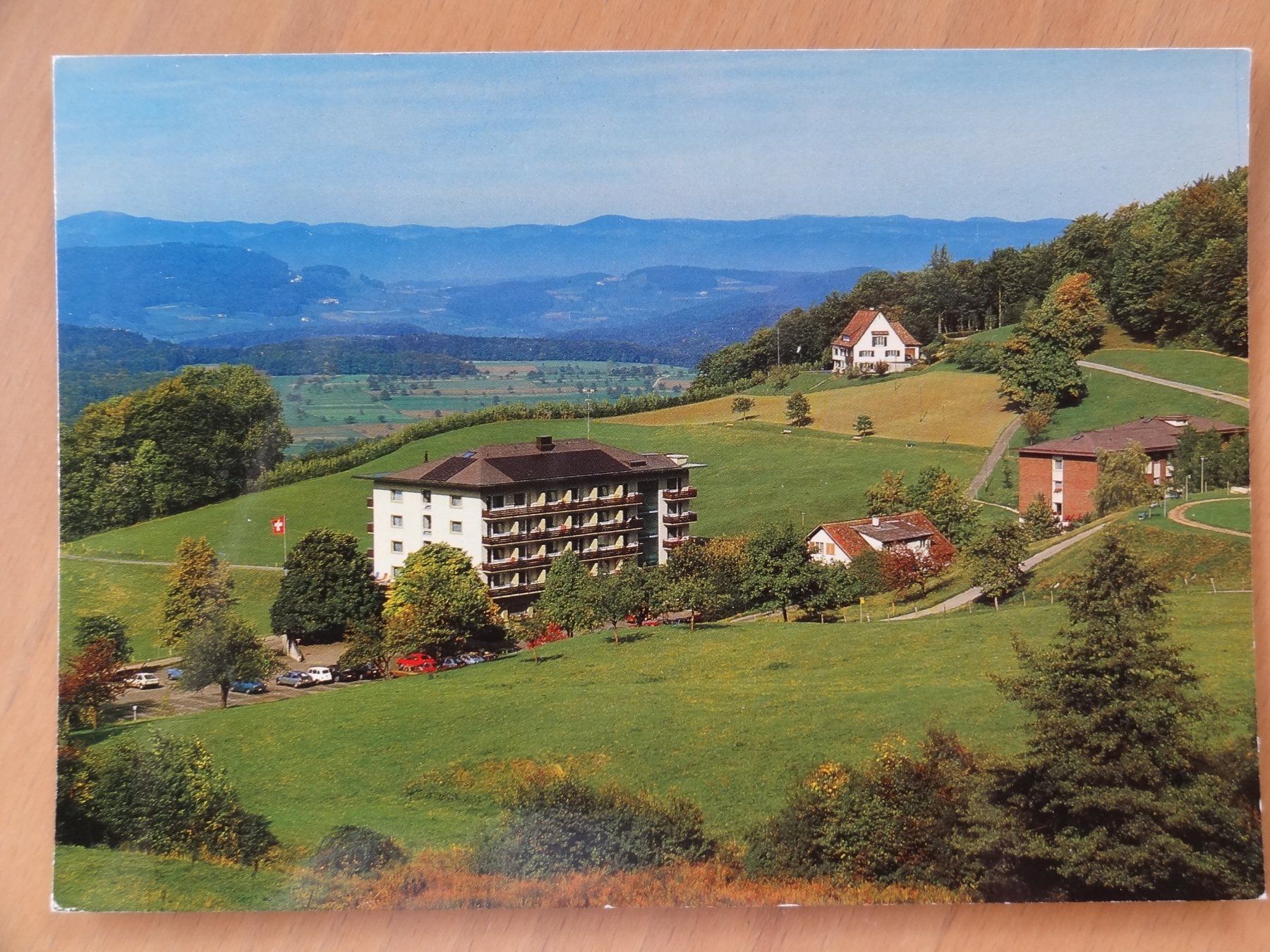 Cartoline postali: Läufelfingen- Kurhotel Bad Ramsach - 1990 – Usato da St Léonard venduto da Riglin