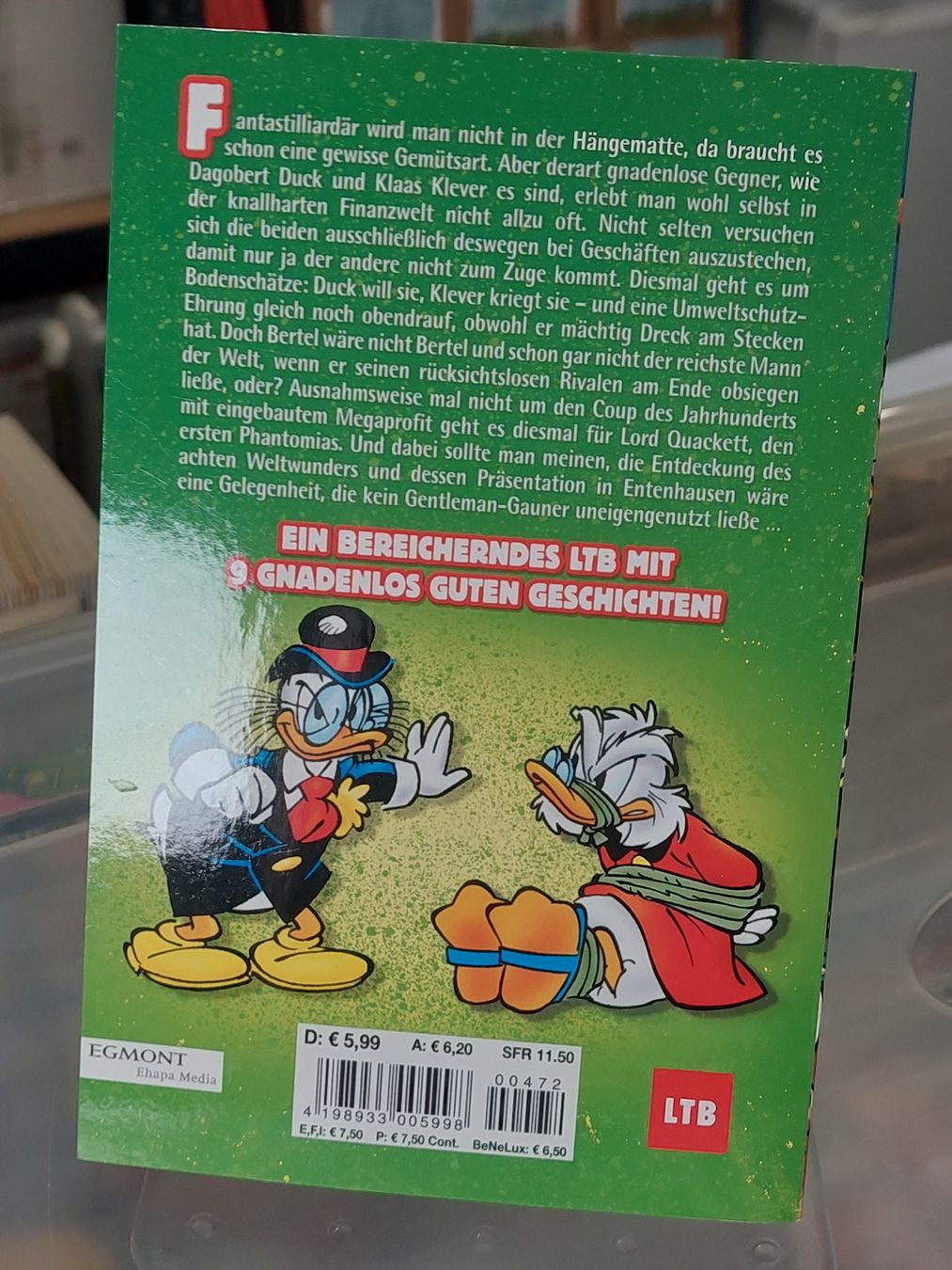 BD: Lustiges Taschenbuch LTB 472 – D'occasion à Oberwil b. Zug par PrimaryBlue 1