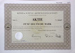 Kolb & Schüle AG in Kirchheim unter Teck - 1995