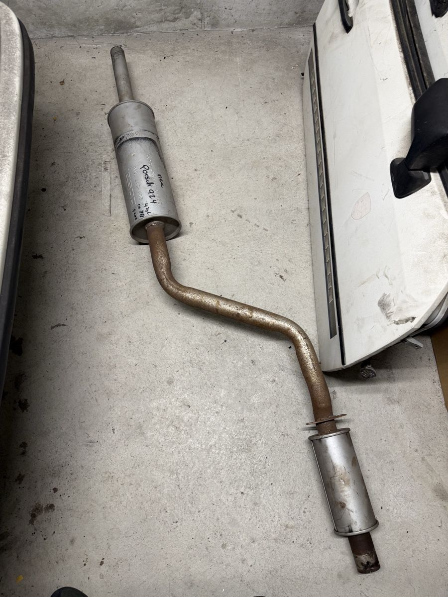 Auspuffanlagen: Porsche 924 - Auspuff NEU – Neu (gemäss Beschreibung) aus Brüttisellen von stanos