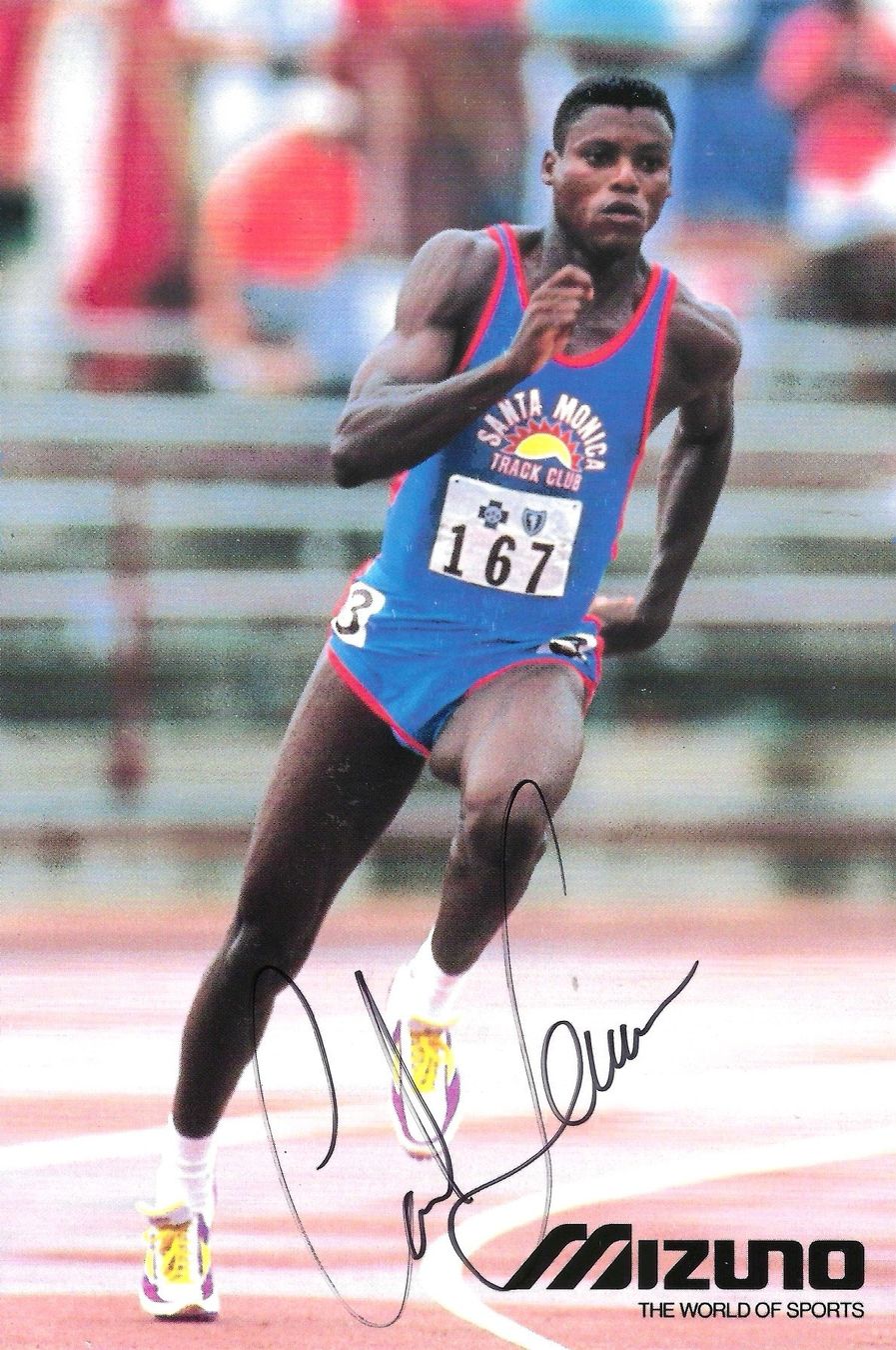 Autografi: CARL LEWIS original Autogramm – Usato da Guntershausen venduto da sign4me