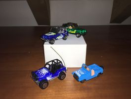 4 x Jeep Wrangler - Matchbox - MBX