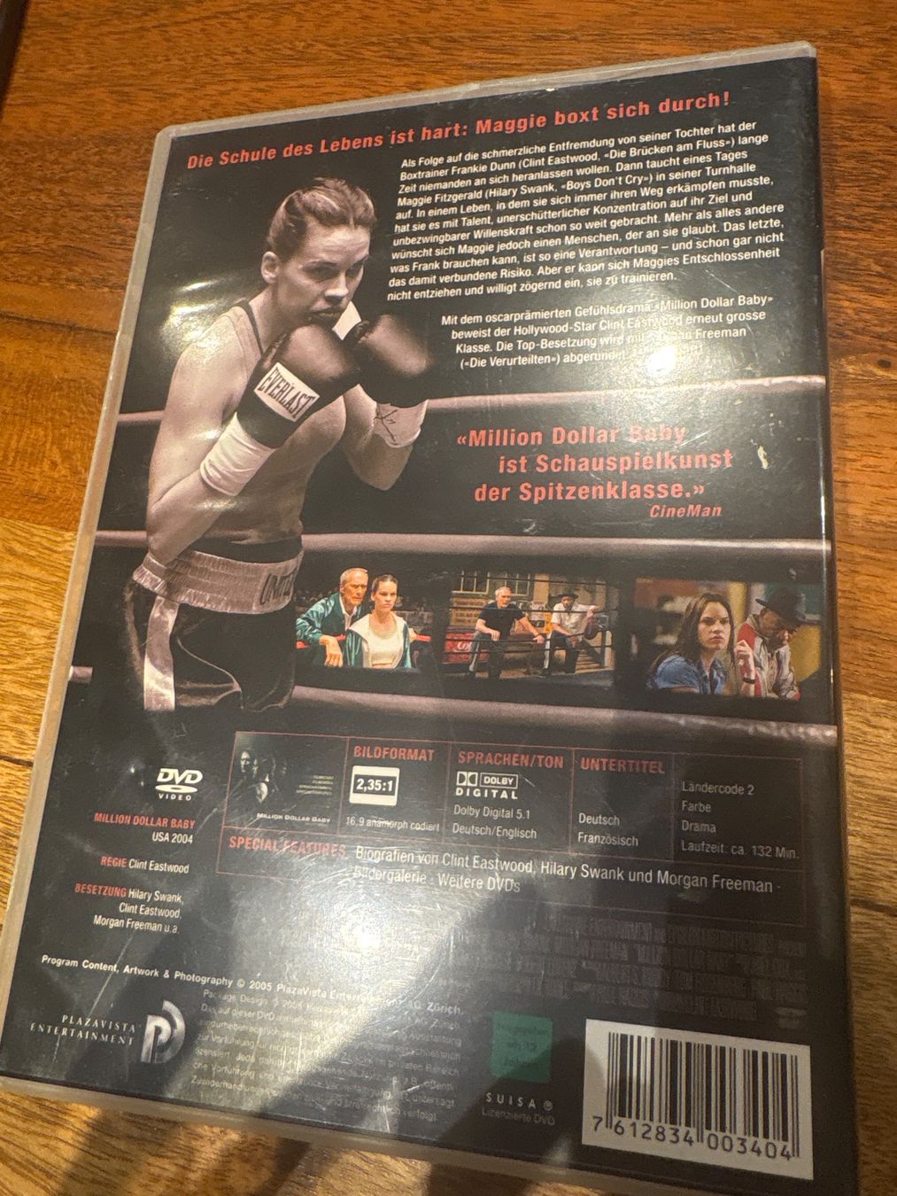 Tutti i DVDs: Million Dollar Baby DVD – Usato da Andwil SG venduto da schmei 1