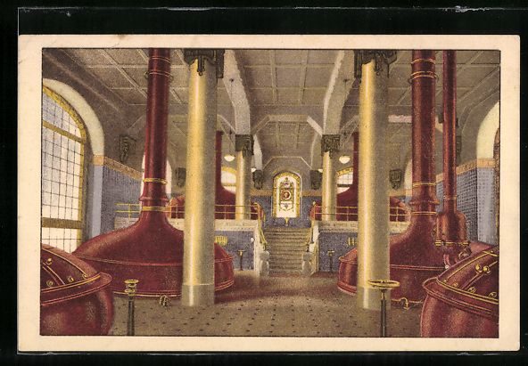 Cartoline postali: Rheinfelden, Brauerei Feldschlösschen,  – Usato da Berlin venduto da bartko-reher