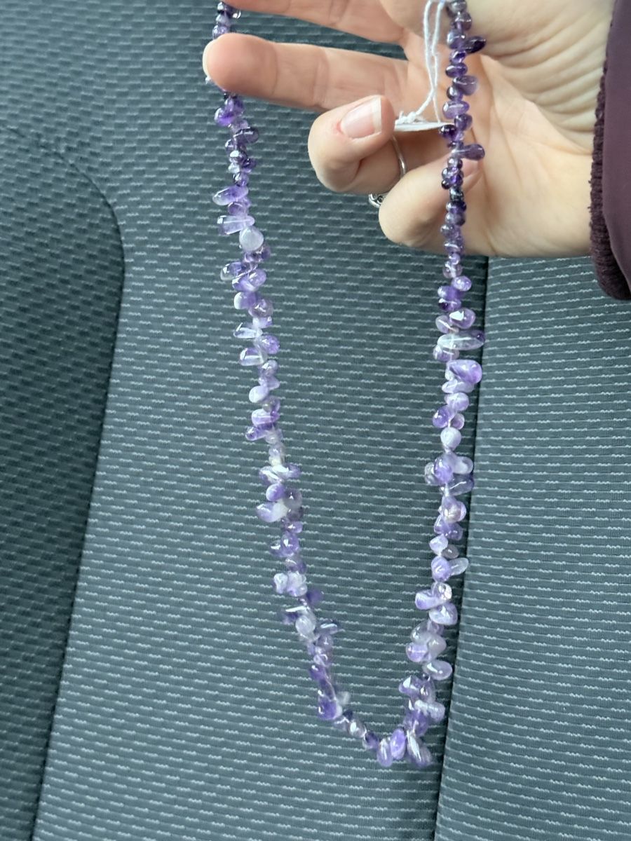 Catenine: Amethyst Stein Kette NEU – Nuovo e nell'imballaggio originale da Basel venduto da Chili007 2