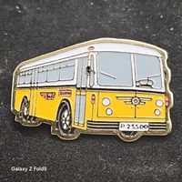 Basel RIDEBEX Tram/Bus Pin - Seltenes Sammlerstueck!
