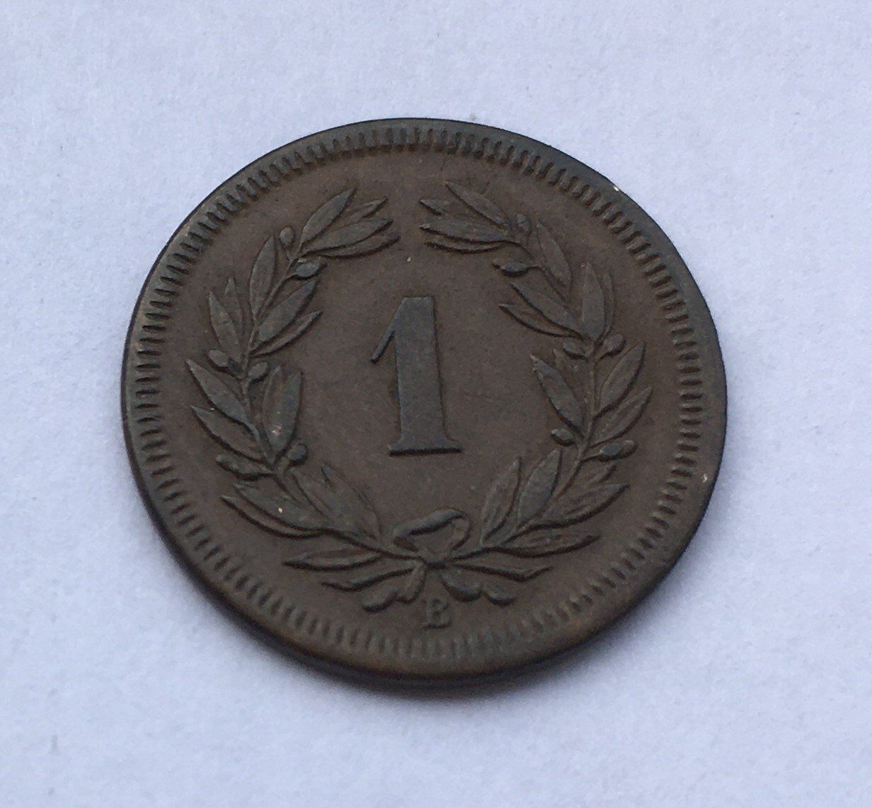 Tutti le monete: 1857 1 Rappen unz – Nuovo (secondo la descrizione) da Kirchberg SG venduto da Helveticus00 1
