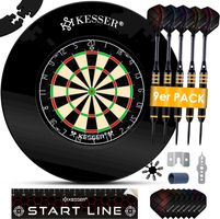 KESSER Dartscheibe Steeldarts SET