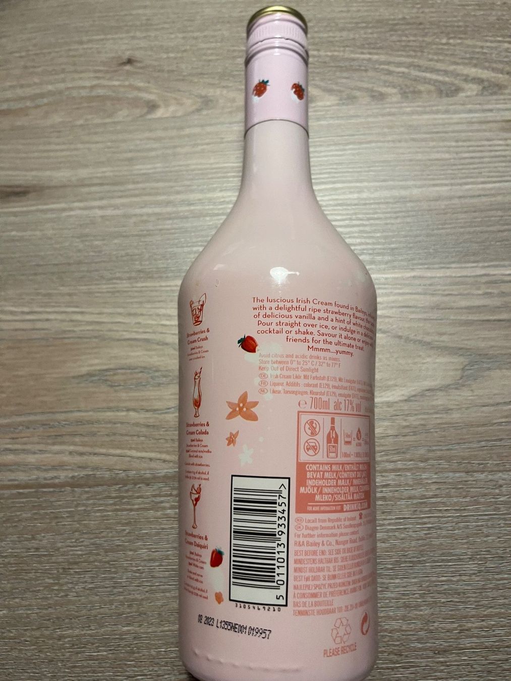 Bevande alcoliche: Baileys Strawberries & Cream Limite Edition – Nuovo e nell'imballaggio originale da Jonen venduto da Sevenb 1