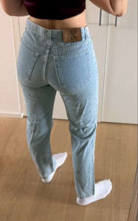 Calvin Klein CK Jeans Hose hellblau W30 L32
