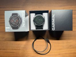 Garmin Fenix 8 - 51mm SOLAR Sapphire Graphit / Carbongrau