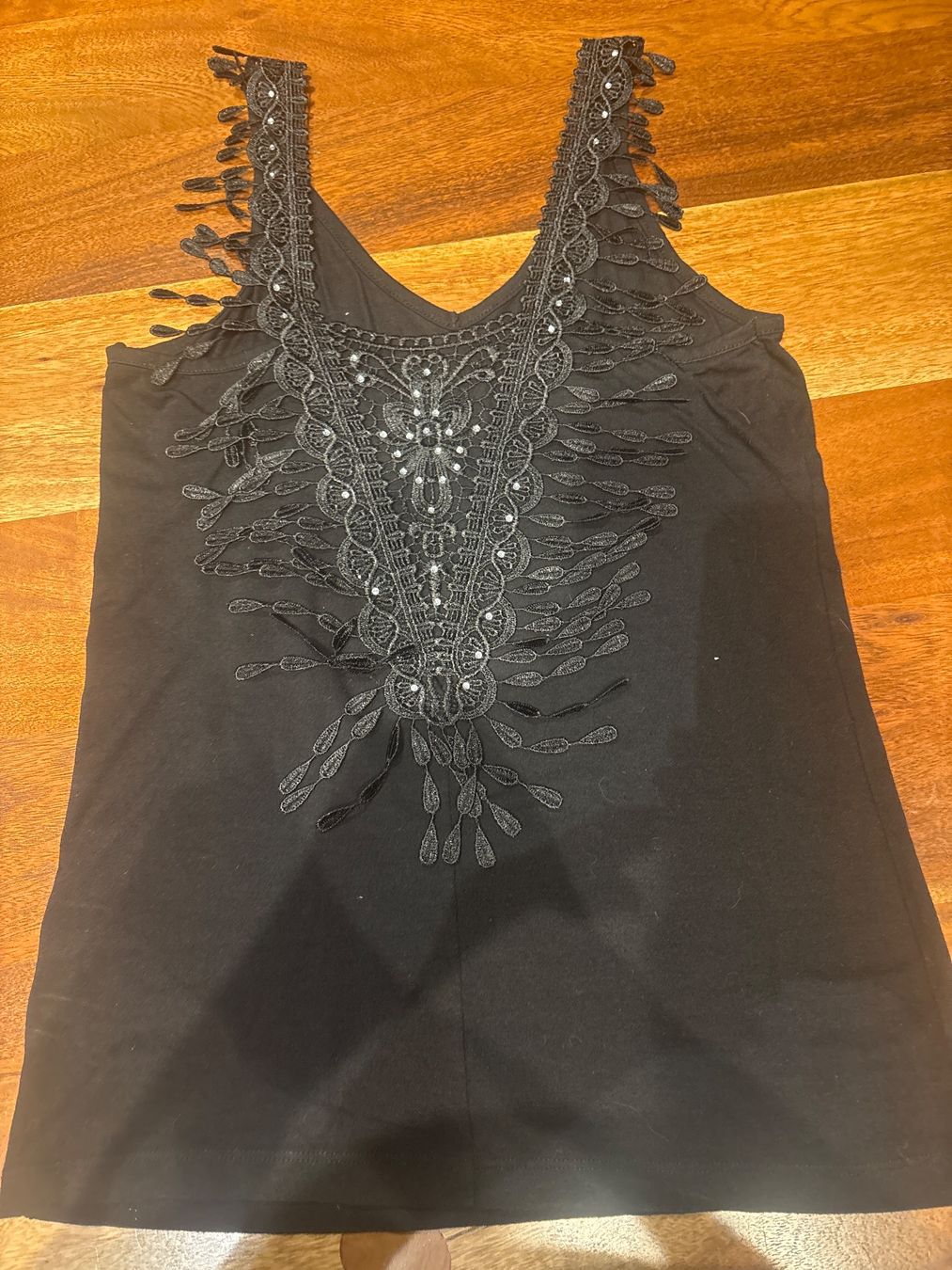 Tops: Schickes Sommer Top, schwarz, Grösse S – Gebraucht aus Andwil SG von schmei 1