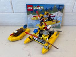LEGO System 6665 Rafting, ensemble complet, occasion
