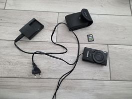 Digitalkamera Canon IXUS 180 schwarz inkl. Zubehör 