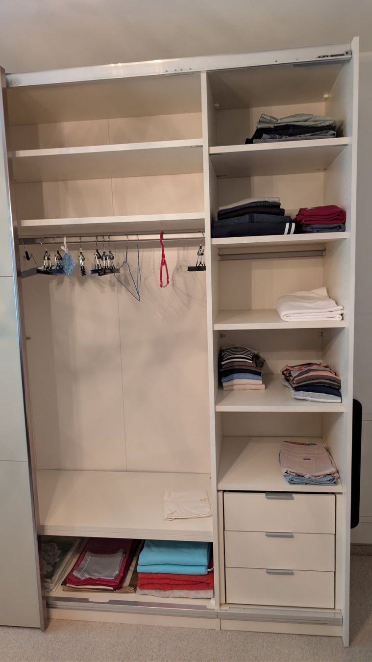 Pfister Armadi: Schiebetürschrank mit Glasfronten – Usato da Zizers venduto da Stern112 2