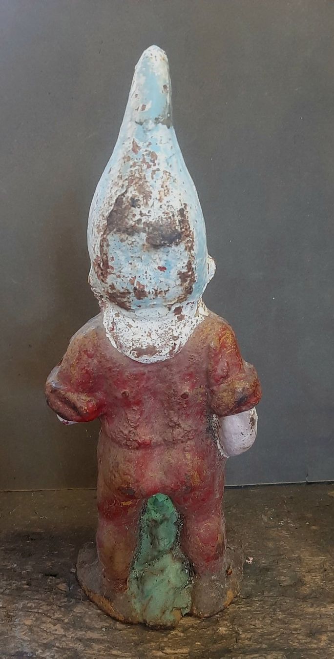 Sculture & Statue: Antiker Gartenzwerg aus Gusseisen – Usato da Arbon venduto da torso444 1