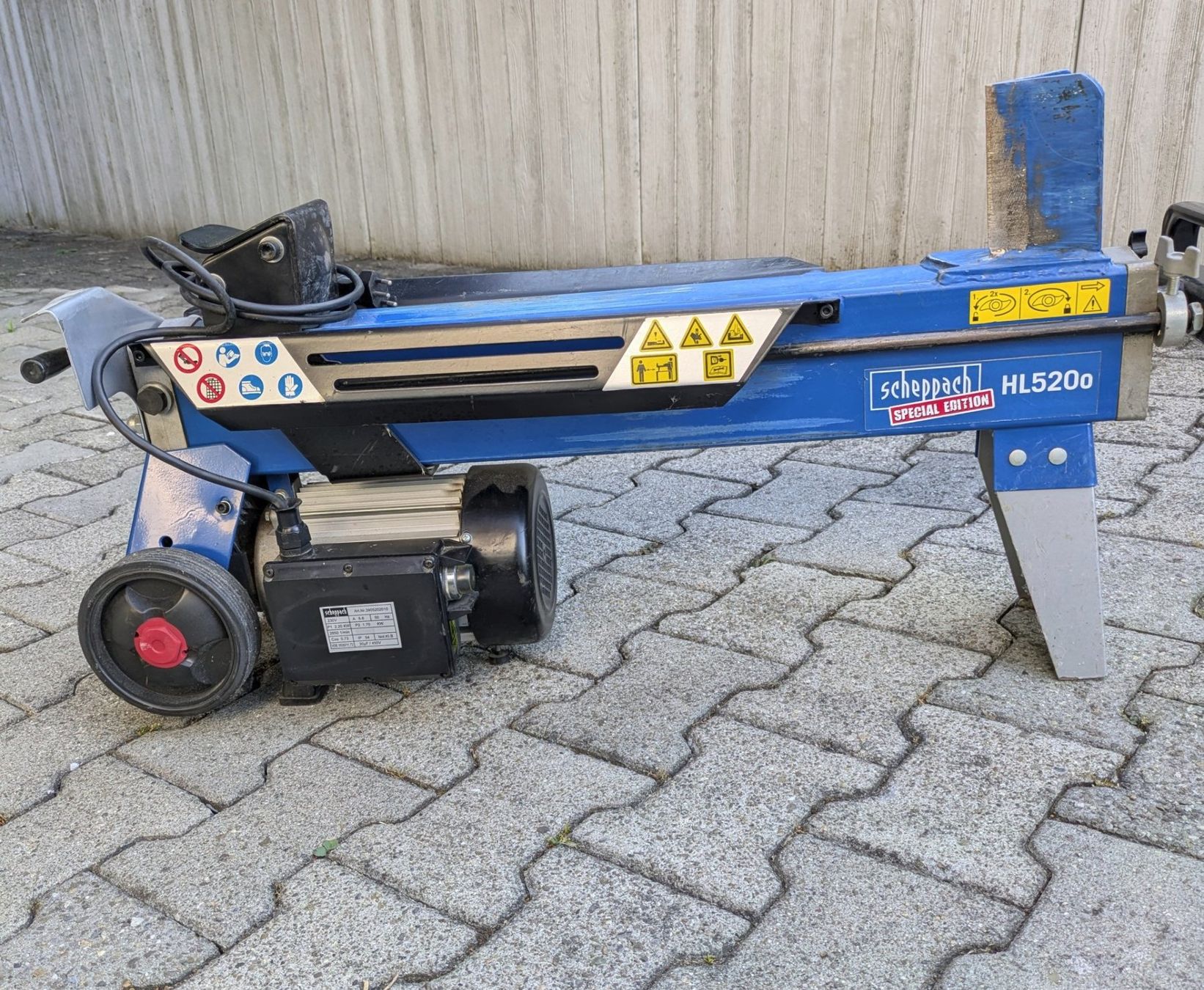 Scheppach Alle Maschinen: Holzspaltmaschine Scheppach – Gebraucht aus Mellingen von Benvoric