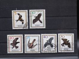 DDR 1965  Greifvögel gest.