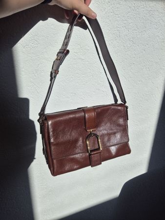 The Bridge Ledertasche braun guter Zustand