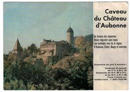 Caveau du Château d'Aubonne, publicité, datée 1971