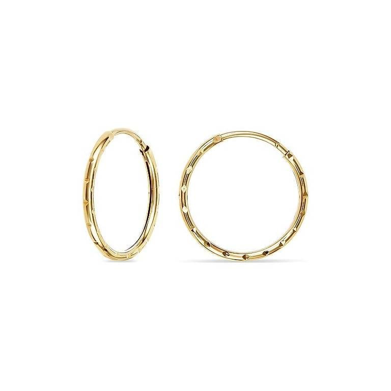 Orecchini pendenti & Orecchini a lobo: FAVS Creolen echtgold – Usato da Hemmental venduto da 18kGold