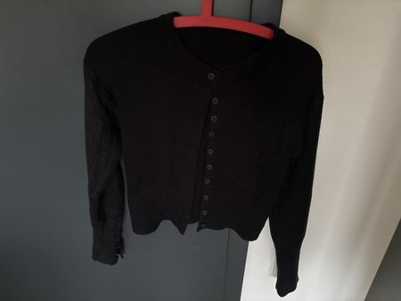 Cardigan noir taille S