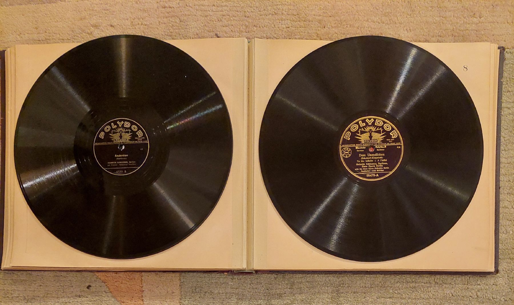 Schallplatten: 12x 78er Schellackplatten mit Opernhaftem und Beschwingtem – Gebraucht aus Zürich von Cortin 3