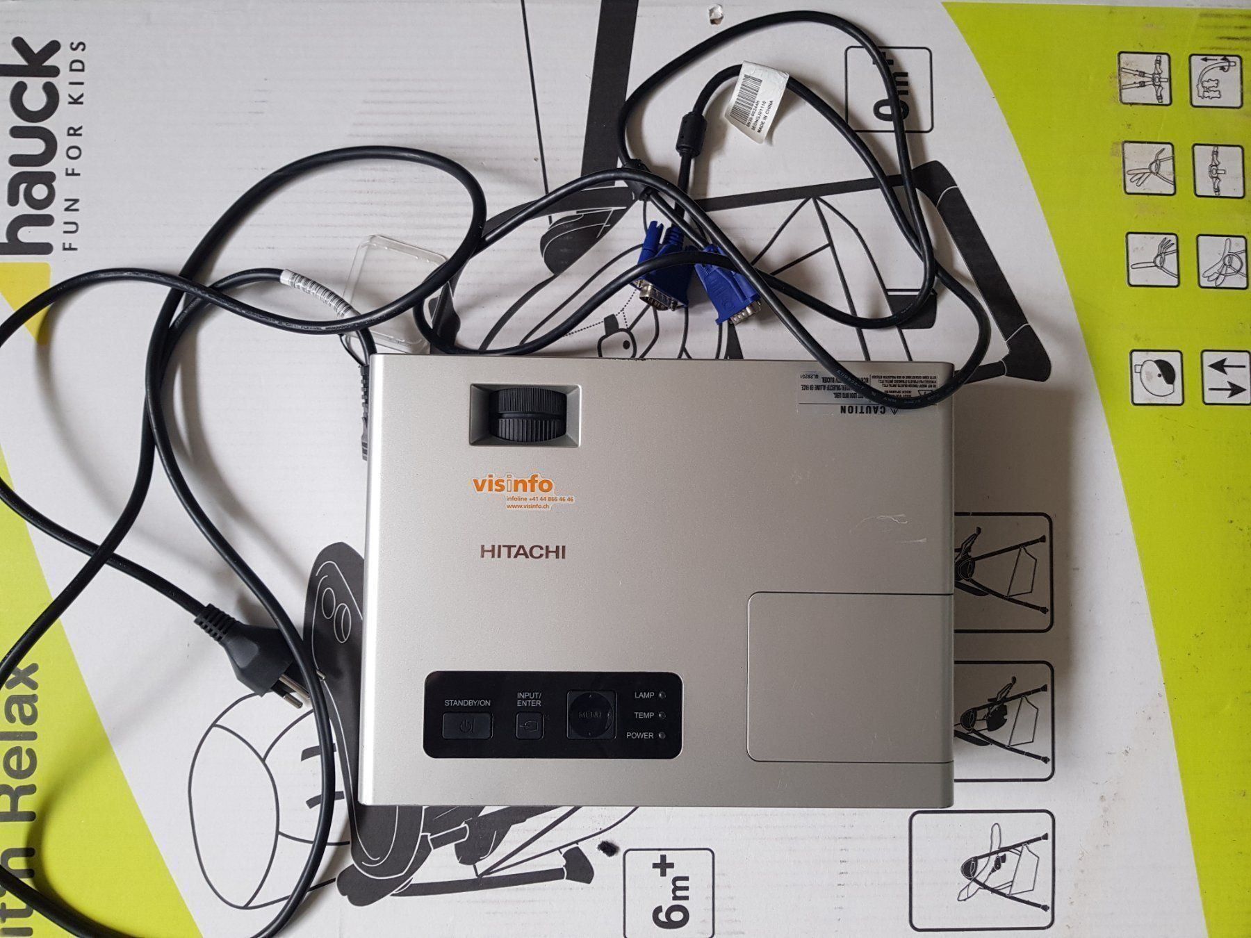 Hitachi Proiettori: Hitachi CPX1 XGA8 – Usato da Gerlafingen venduto da dulifuli 1