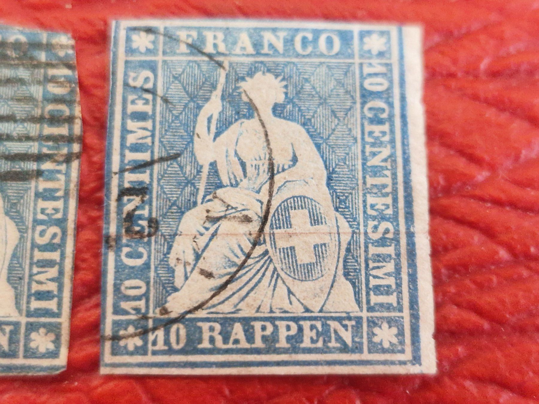 Tous les timbres: Strubel 23E, 2 St., 1x signiert, ab 1.- – D'occasion à Burgdorf par Glossy01 2