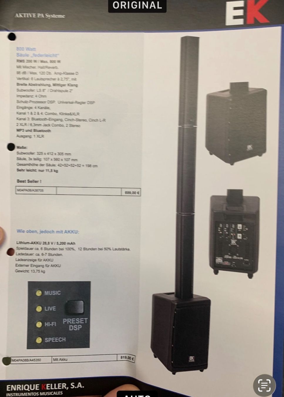 Amplificatori: ek audio m04pa08b Bluetooth akku – Usato da Grabs venduto da mayram27