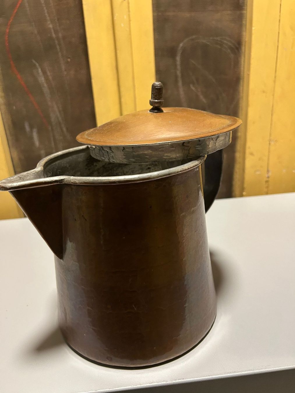 Pentole: alter Kupferkrug – Usato da St. Gallen venduto da Razoon77