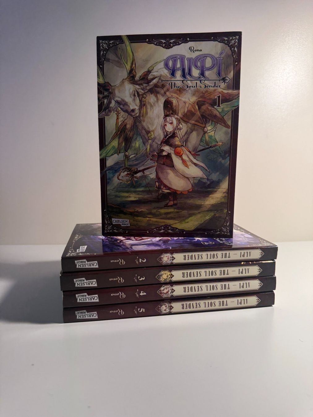 Comics: Alpi, The Soul Sender 1-5 – Gebraucht aus rudolfstetten von Peschem