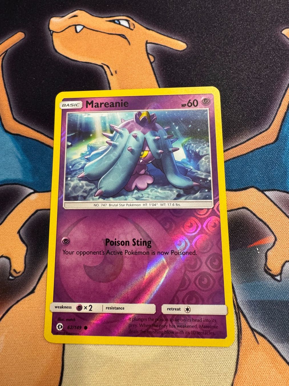 Pokémon Carte collezionabili: Mareanie (SUM 62) - Reverse Holo - Sun & Moon – Nuovo (secondo la descrizione) da Bülach venduto da Pfrenzel
