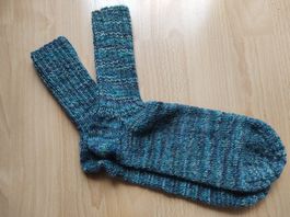 Socken aus Merino Wolle Gr. 42/43 superweich