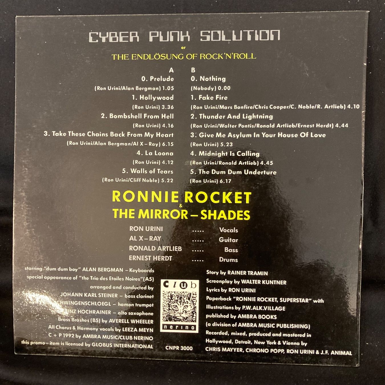 Dischi in vinile: Ronnie Rocket / Cyber Punk Solution – Usato da St.Gallen venduto da Out-take 1