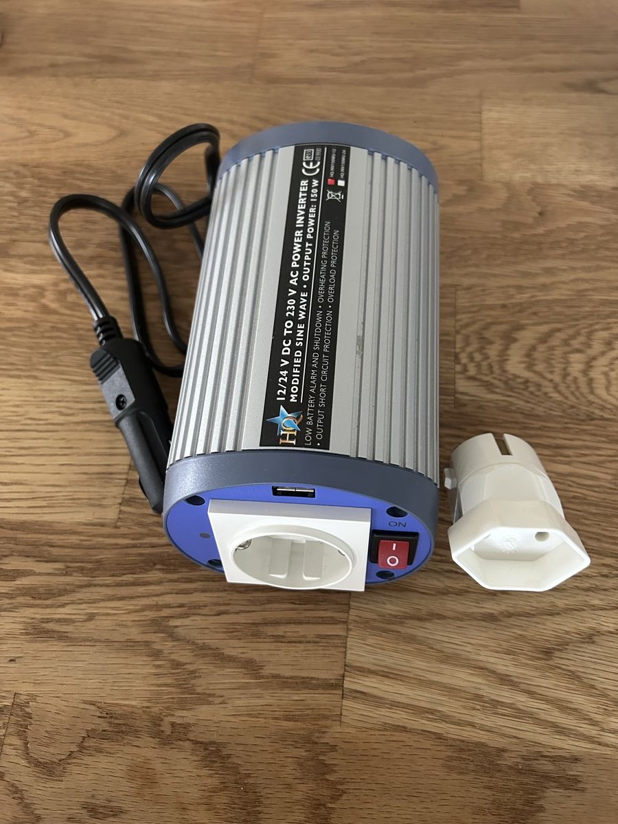 Wechselrichter: 12V > 230V Spannungsumwandler – Gebraucht aus Niederönz von Simpel0 1