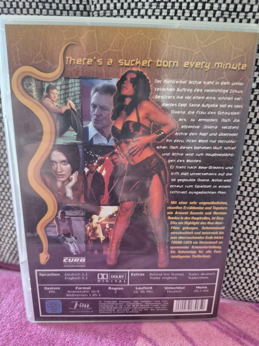 Alle DVDs: DVD Tough Luck RAR – Gebraucht aus Zollikofen von wir_verkaufen 1