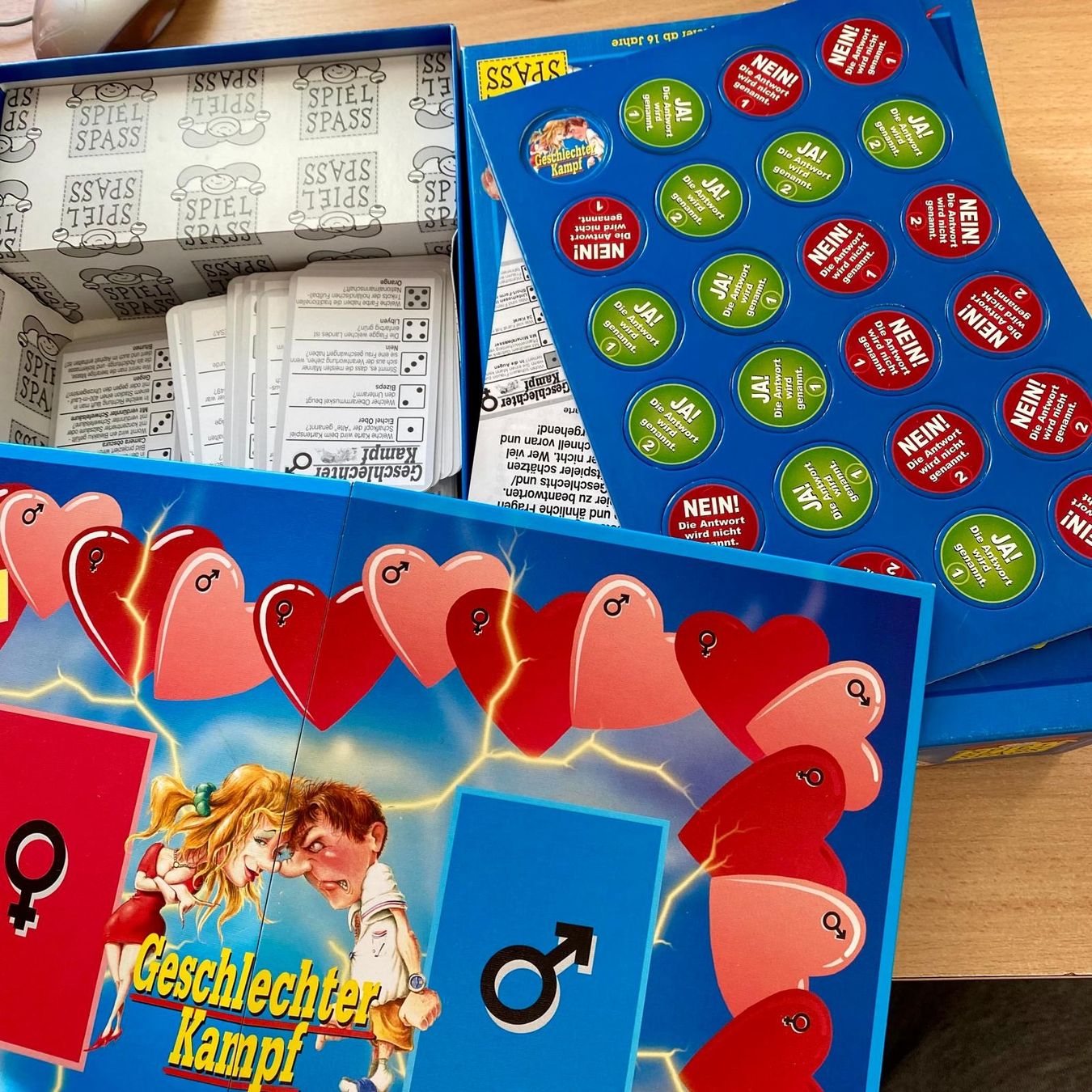 Giochi: Gesellschaftsspiel Geschlechterkampf - Top Zustand! – Nuovo (secondo la descrizione) da Krauchthal venduto da SamsPuce 2