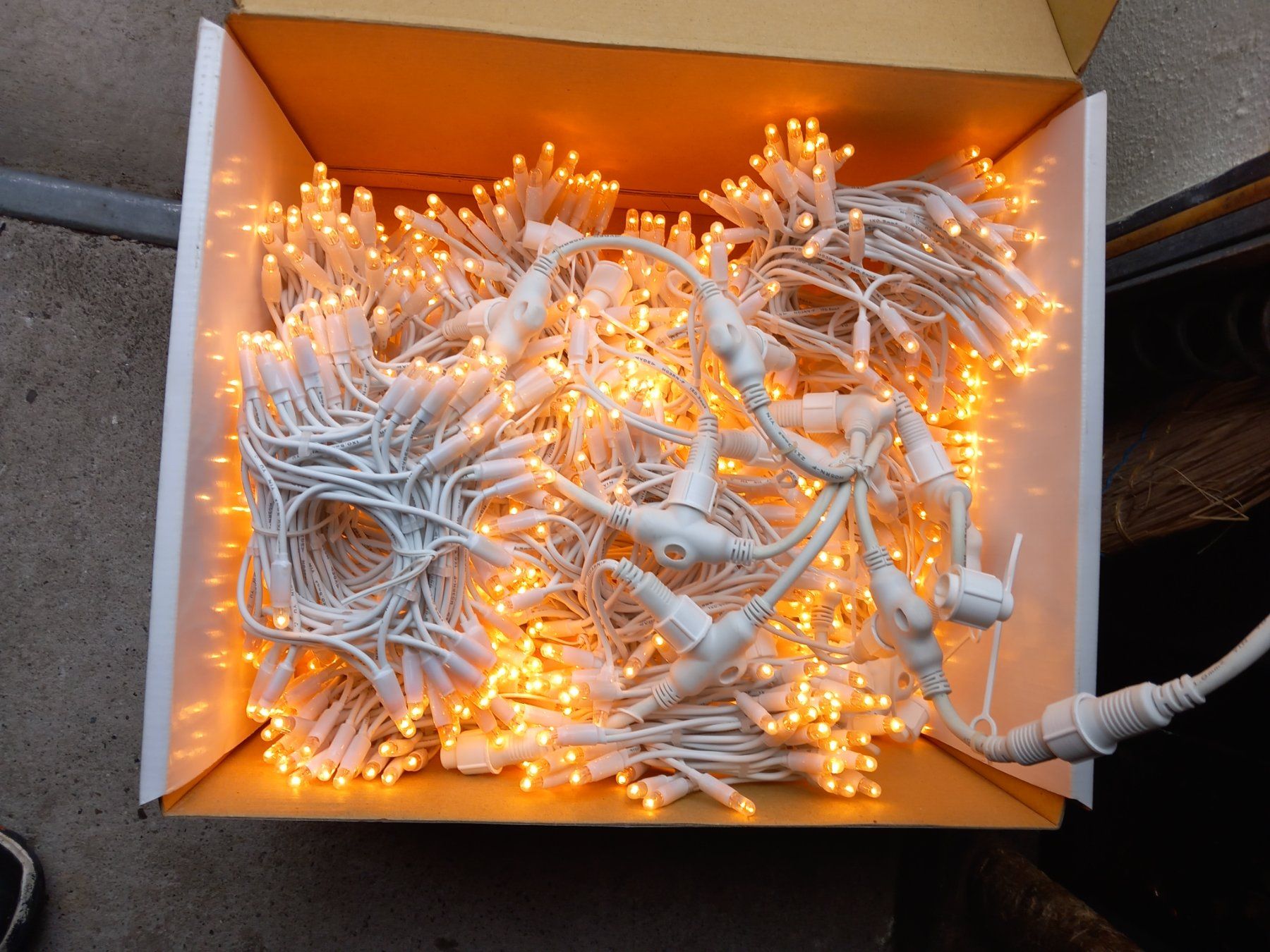 Ghirlande e barre luminose: Lichterkette, Aussenbereich geeignet, SET1170;  2x7,2m – Nuovo e nell'imballaggio originale da Rheinau venduto da profitronic.shop 8