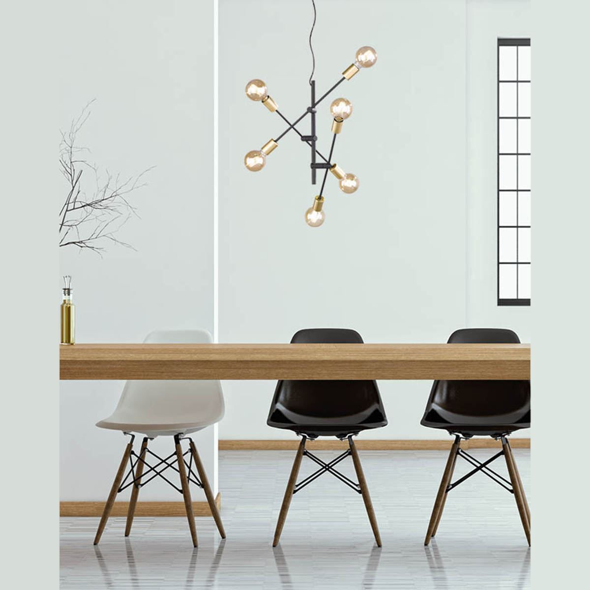 Lampadari & plafoniere: Pendelleuchte, Schwarz, 54 cm Ø – Nuovo (secondo la descrizione) da Kreuzlingen venduto da Smart-Light 1