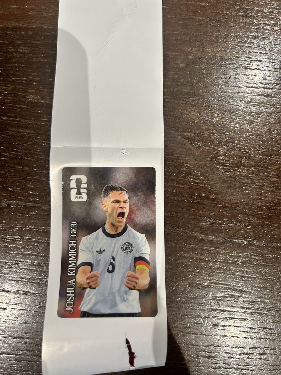 Panini Sammelbilder & Trading cards: Joshua Kimmich WM 2026 – Neu (gemäss Beschreibung) aus Luzern von tonitouch01