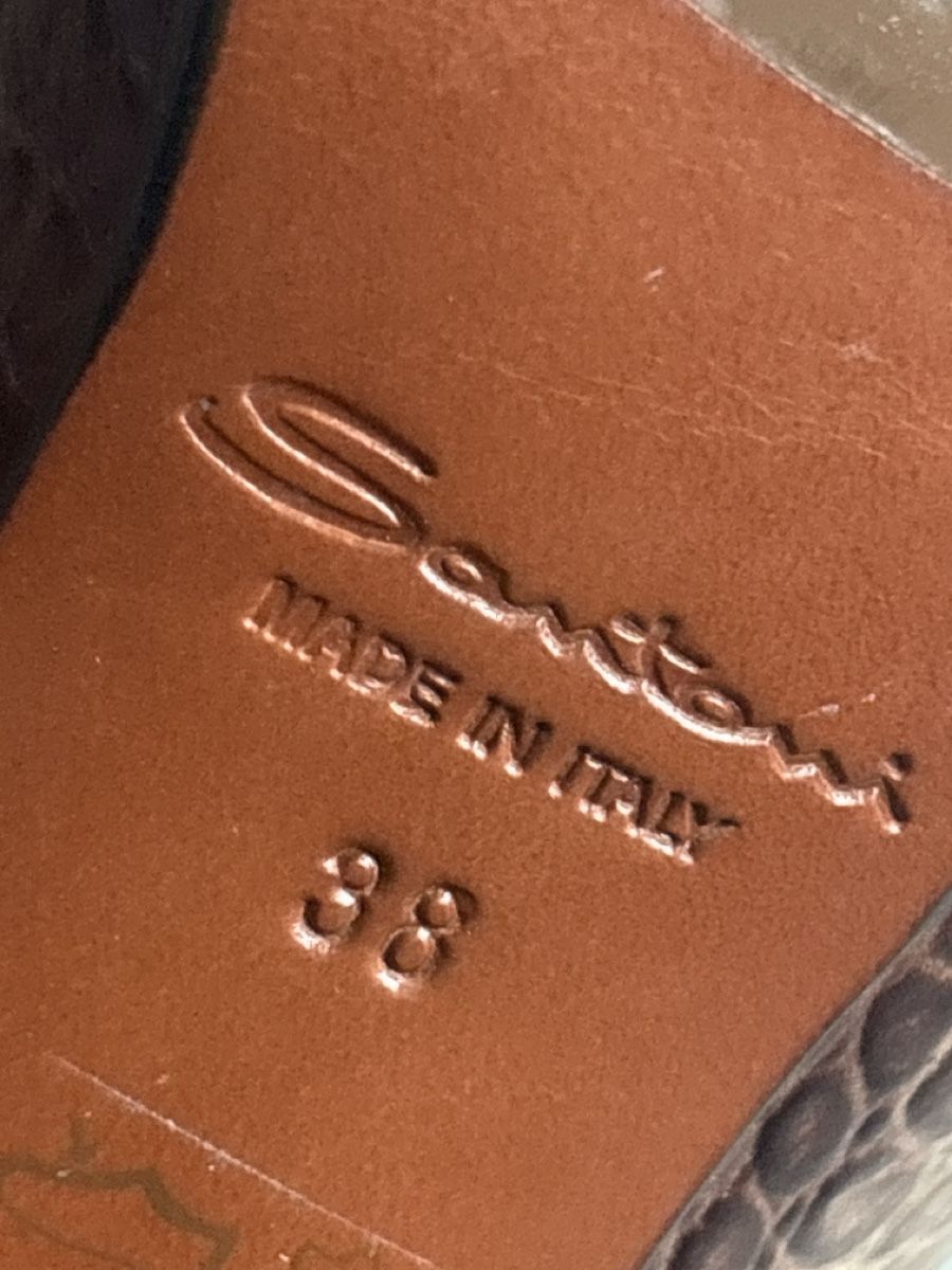 Santoni Scarpe da donna: Santoni Schuhe, Echtleder, Gr. 38! – Usato da langenthal venduto da rundholz7 8