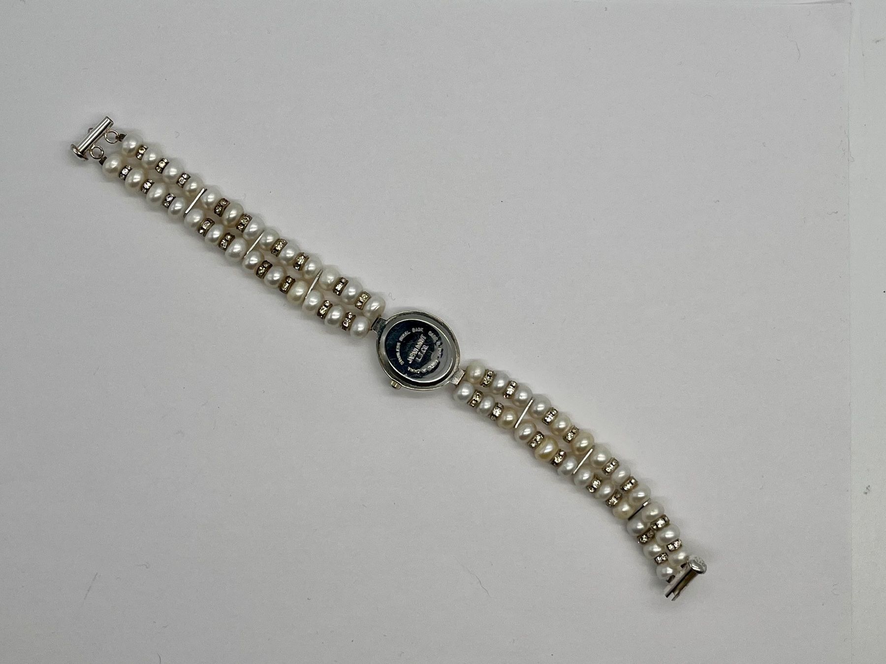 Uhren: Damen-Perlenuhr mit Silberelementen – Gebraucht aus Aarau von VelEis_Watches 6