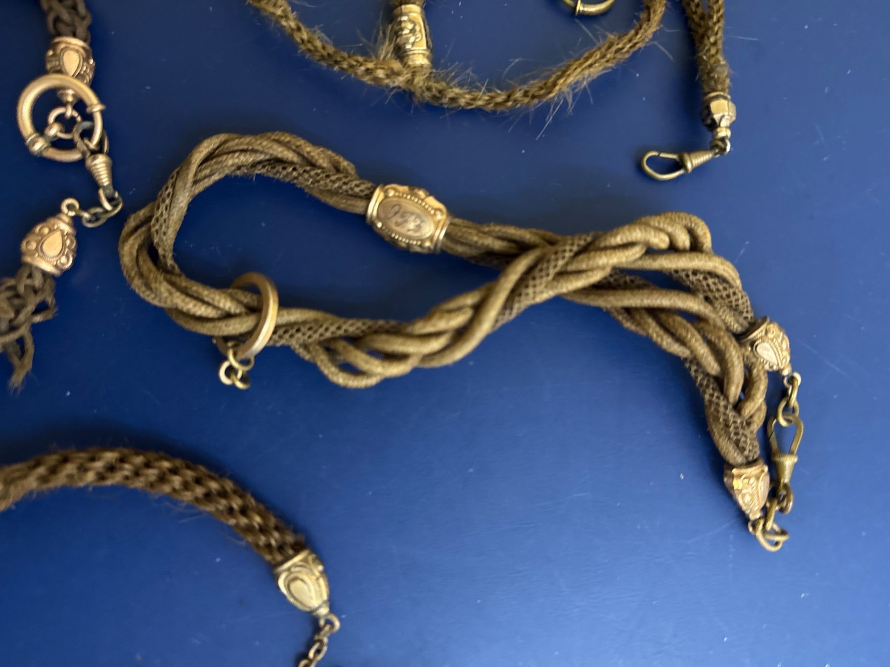 Sonstiges Uhren Zubehör: Echt Haar Taschenuhrkette – Gebraucht aus Pfeffingen von Allhandelklgwatches 3