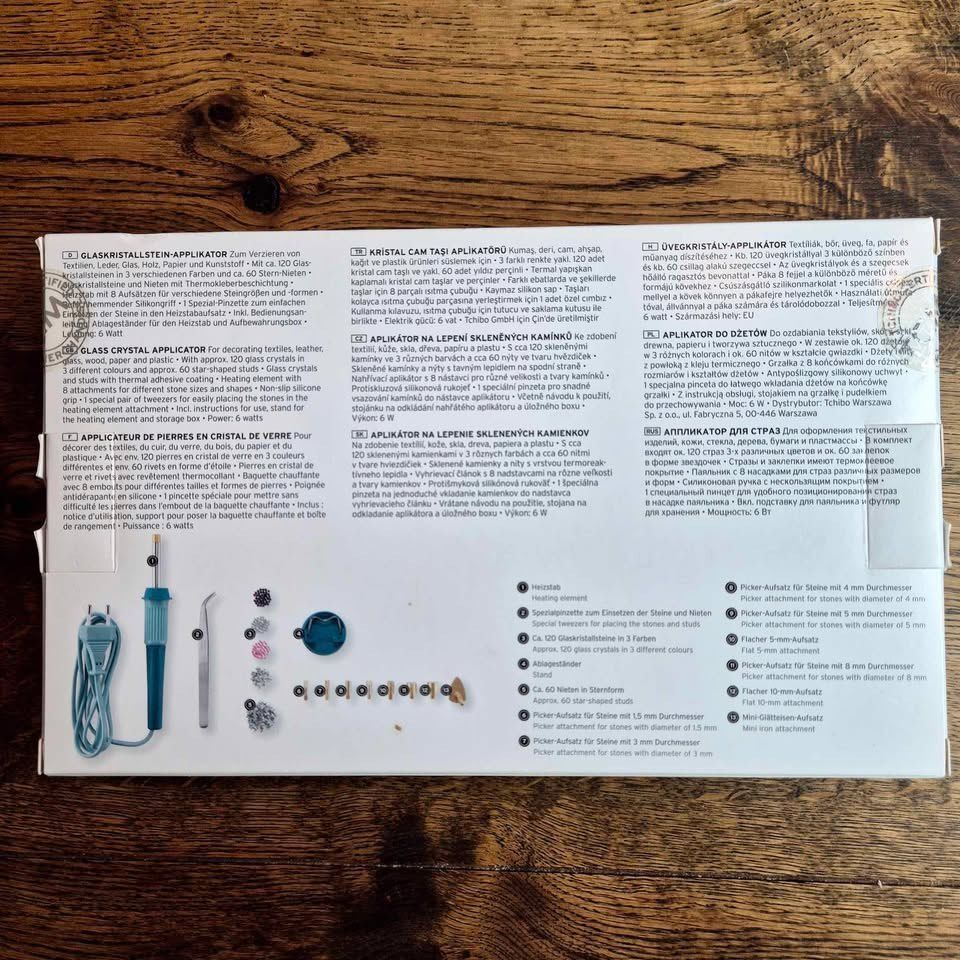 Kit bricolage: Glaskristallstein-Applikator – Nuovo e nell'imballaggio originale da Dällikon venduto da Ridola0 1